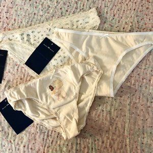 NWT Brandy Melville Underwear/ Panties set of 3